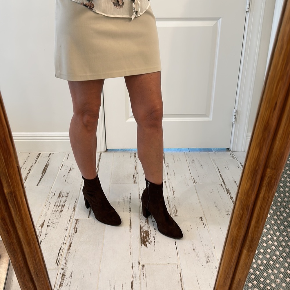 Marc Fisher chocolate brown boots!